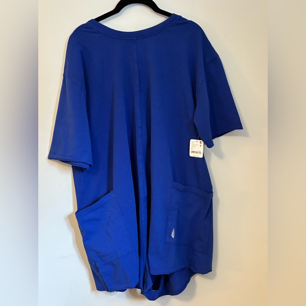 Free People Hot Shot T Romper size M NWT